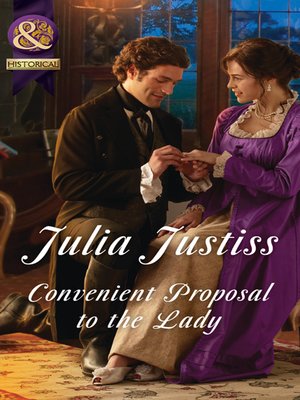 cover image of Convenient Proposal to the Lady